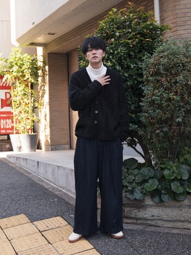 「STERNBERG（スタンバーグ）のアイテム」を使った、KAIさん（メンズ・183cm）の秋コーディネート