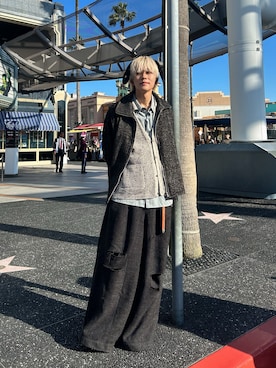 「ユニバ」｜「アイテム（ジャケット/アウター）」を使った、KAIさん（メンズ・183cm）の秋コーディネート