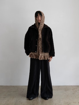 「アイテム（ローファー）」を使った、KAIさん（メンズ・183cm）の秋コーディネート