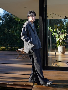 KAIさん（メンズ・183cm）の春コーディネート