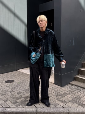 「Lui's（ルイス）のアイテム」を使った、KAIさん（メンズ・183cm）の秋コーディネート