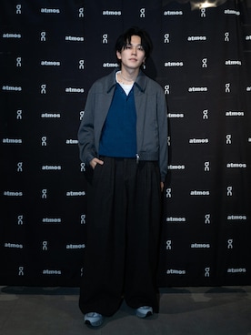 「アイテム（ブルゾン）」を使った、KAIさん（メンズ・183cm）の春コーディネート