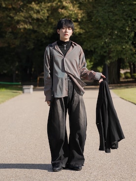 KAIさん（メンズ・183cm）の秋コーディネート