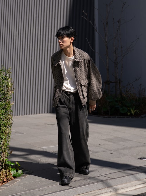 13.5oz Baggy denim pants/13.5oz バギーデニムパンツ（デニム