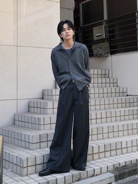 「アイテム（トップス）」を使った、KAIさん（メンズ・183cm）の夏コーディネート