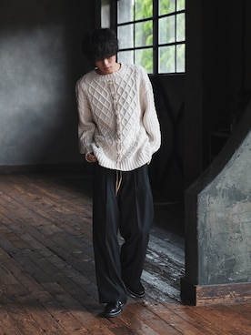 KAIさん（メンズ・183cm）の秋コーディネート