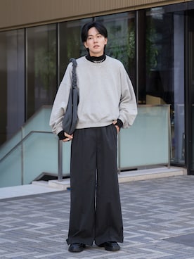 KAIさん（メンズ・183cm）の冬コーディネート