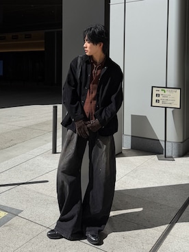 KAIさん（メンズ・183cm）の春コーディネート