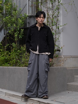 KAIさん（メンズ・183cm）の秋コーディネート