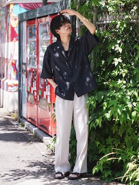 KAIさん（メンズ・183cm）の夏コーディネート