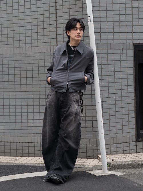 ダークウォッシュカーブデニム（デニムパンツ）｜CONZ（コンズ）の