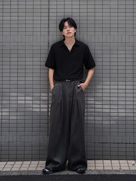 KAIさん(メンズ・183cm)の春コーディネート