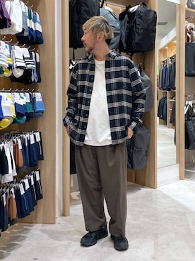 大平さん（メンズ・170cm）の秋コーディネート