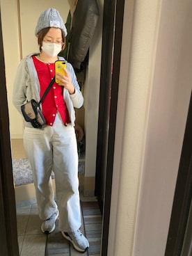 「collex（コレックス）のアイテム」を使った、里さん（レディース・155cm）の冬コーディネート