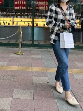 「ヘソだし」｜maruさん（レディース・166cm・20代）の春コーディネート