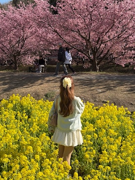 「Lattice（Lattice）のアイテム」を使った、mayuさん（レディース・147cm）の春コーディネート