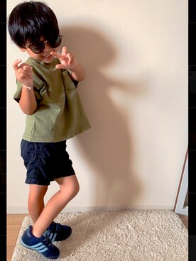 短パン のキッズ人気ファッションコーディネート Wear