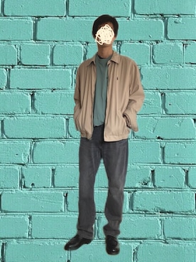 「417 EDIFICE（フォーワンセブンエディフィス）のアイテム（パンツ）」を使った、ドンキーさん（メンズ・177cm）の春コーディネート