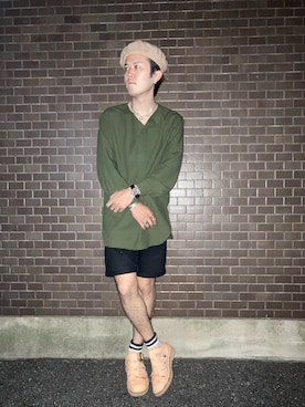 「Danner（ダナー）のアイテム（サンダル）」を使った、いたちさん（メンズ・175cm）の秋コーディネート