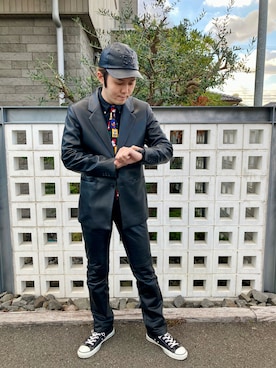 「アイテム（ジャケット/アウター）」を使った、いたちさん（メンズ・175cm）の夏コーディネート