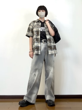 「モードストリート」｜　lunaさん（レディース・162cm）の夏コーディネート
