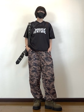 「SPINNS（スピンズ）のアイテム」を使った、　lunaさん（レディース・162cm）の夏コーディネート