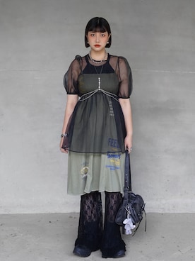 「アイテム（チュニック）」を使った、SARA🇹🇼from TAIWAN!さん（レディース・168cm）の冬コーディネート