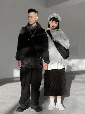 SARA🇹🇼from TAIWAN!さん（レディース・168cm）の冬コーディネート