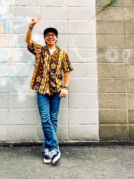 「アイテム（パンツ）」を使った、たつやさん（メンズ・155cm・30代）の秋コーディネート