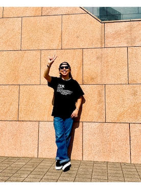 「アイテム（トップス）」を使った、たつやさん（メンズ・155cm）の秋コーディネート