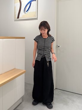 高松 玲菜さん(レディース・150cm)の夏コーディネート