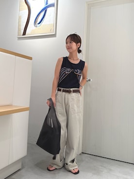 高松 玲菜さん(レディース・150cm)の夏コーディネート