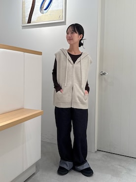 高松 玲菜さん(レディース・150cm)の秋コーディネート