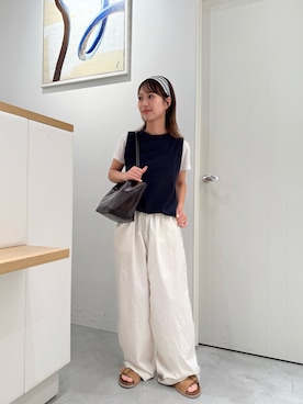 高松 玲菜さん(レディース・150cm)の夏コーディネート