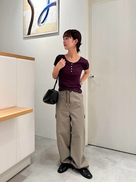 高松 玲菜さん（レディース・150cm）の夏コーディネート