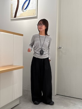 高松 玲菜さん(レディース・150cm)の秋コーディネート