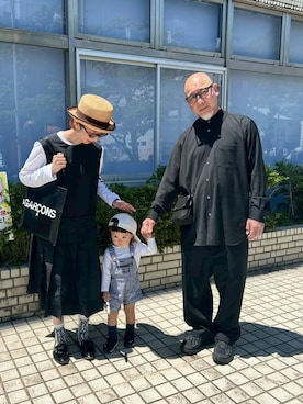 「BRADY（ブレディー）のアイテム」を使った、mizu&sonさん（レディース・162cm）の春コーディネート
