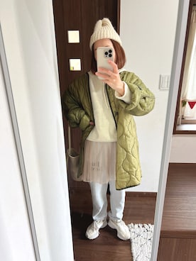 「Firsthand（ファーストハンド）のアイテム」を使った、nanさん（レディース・155cm）の冬コーディネート