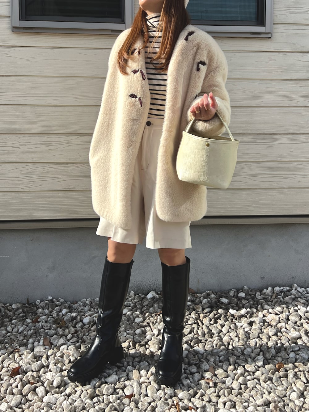 6(ROKU) FAKE FUR CHINA OUTER/コート 6（ロク）の「＜6(ROKU)＞FAKE FUR CHINA OUTER/コート（その他
