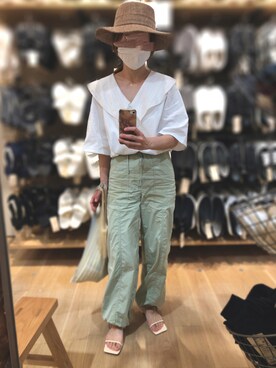 nanさん（レディース・155cm）の夏コーディネート