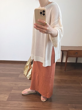 nanさん（レディース・155cm）の夏コーディネート