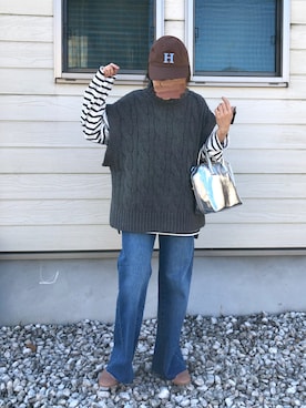 nanさん（レディース・155cm）の秋コーディネート