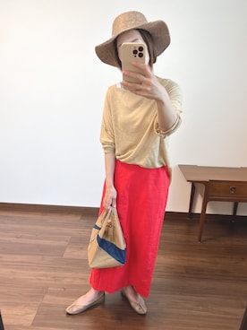 nanさん（レディース・155cm）の夏コーディネート