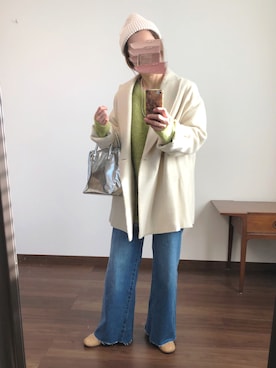 nanさん(レディース・155cm)の冬コーディネート