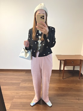 nanさん（レディース・155cm）の冬コーディネート