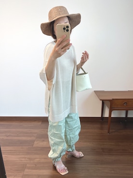 nanさん（レディース・155cm）の夏コーディネート