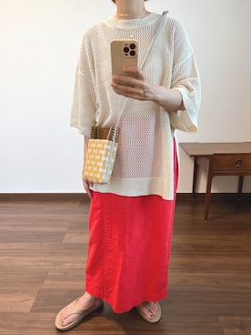 nanさん（レディース・155cm）の夏コーディネート