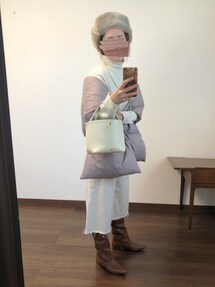 Plageダウンストール　カーキ Plageダウンストール カーキΩ