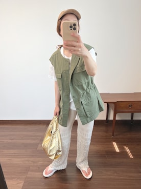 nanさん（レディース・155cm）の夏コーディネート