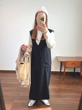 nanさん（レディース・155cm）の春コーディネート